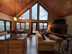 Great Room and Dining Room